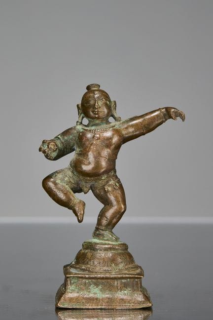 KRISHNA DANZANTE IN BRONZO, INDIA, XV SECOLO

Dime