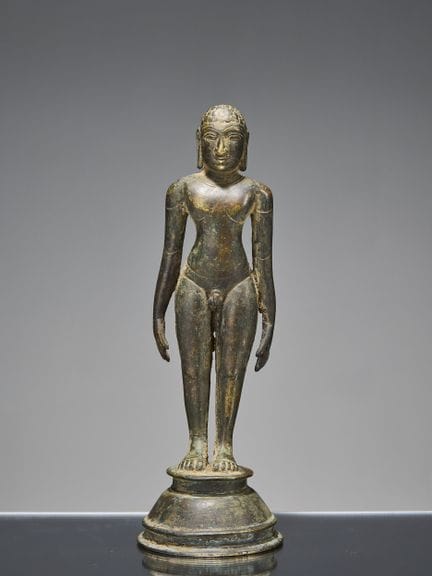STATUE JAÏNISTE EN BRONZE, INDE, XIIe SIÈCLE

Dime