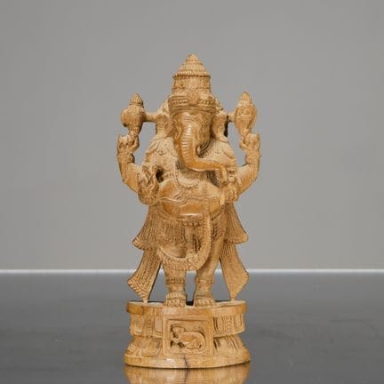 GANESHA EN BOIS SUR PIED, INDE, ANNÉES 1950

Dimen