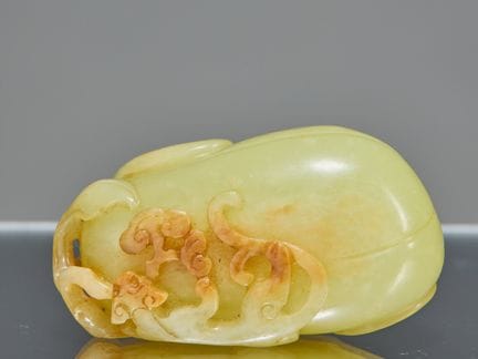 UN MELON EN JADE JAUNE DE HETIAN (CHINE)

Dimensio