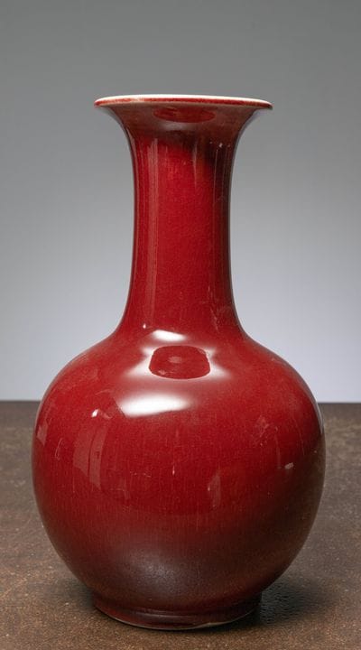 (R) VASO IN PORCELLANA LANGYAO DELLA REPUBBLICA CI