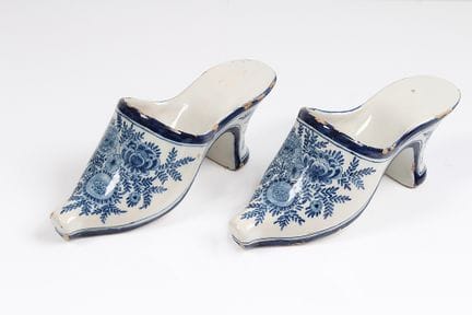 Paire de pantoufles. Bayreuth, probablement de la 