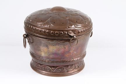 Bouilloire à pain. Nuremberg, 18e s. Forme ronde a