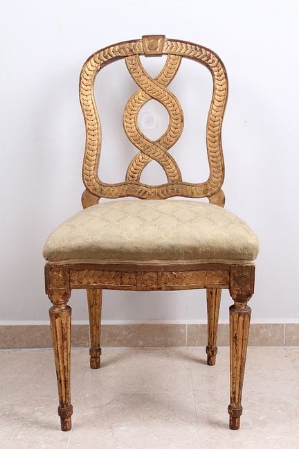 Louis XVI chair. Southern Germany, late 18th centu