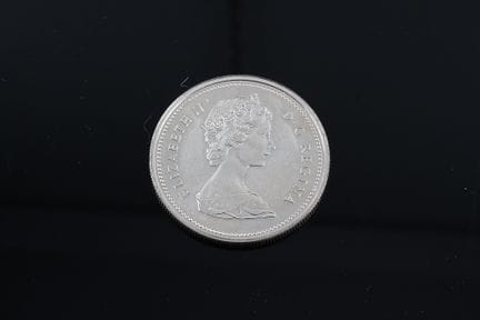Un dollar canadien. ''Police montée''. 1873 -1973 