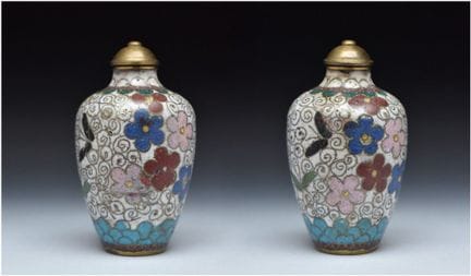 BOTTIGLIA DA TABACCO DA SNIFFARE IN CLOISONNÉ “MIL