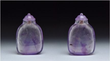 BOUTEILLE À PRISER EN AMÉTHYSTE, 1750-1850  

Vent