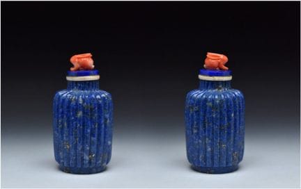 BOTTIGLIA DA TABACCO DA SNIFFARE IN LAPIS LAZULI I