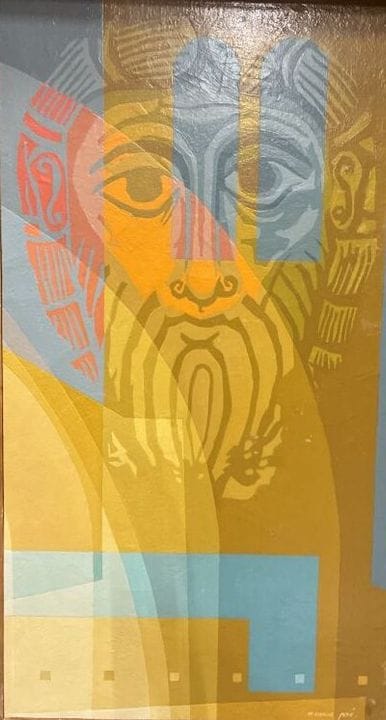 Maurice PRE (20th)
The Roman 
Acrylic on panel, si