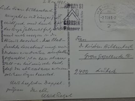 Pretzel, Ulrich (germaniste ; 1898-1981). 9 cartes
