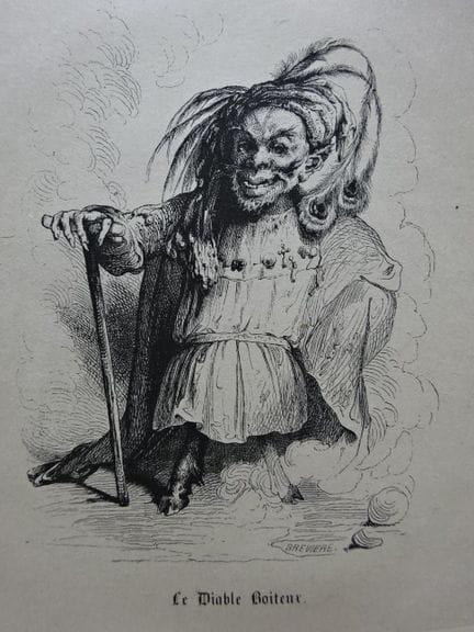 Le Sage, (A.-R.). Le Diable Boiteux. Paris, Bourdi