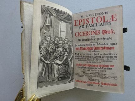 Cicéron, MT Epistolae ad familiares ou : Lettres d