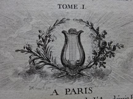 Borde, (J.-B.) de la. Choix de chansons mises en m