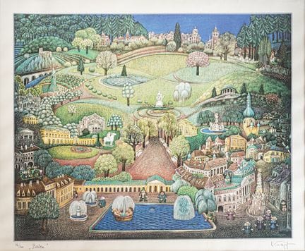 Kumpf, Gottfried (Annaberg 1930 - 2022 Wien). Bade