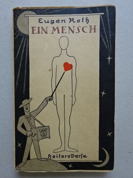Roth, E. Un homme. Vers joyeux. Weimar, Duncker, (