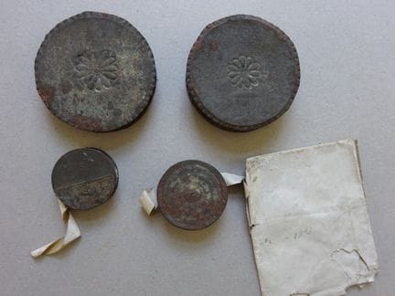 Siegel mit dem Königswappen des Königreichs Großbr