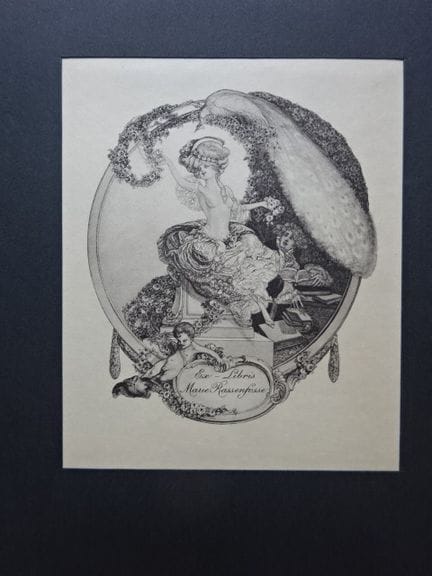 Bayros, Fr.v. Ex-Libris. Wien, 1911. 2 nichtnummer