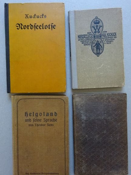 Helgoland.- 4 ouvrages. 1835-1924. In-8. 1 reliure