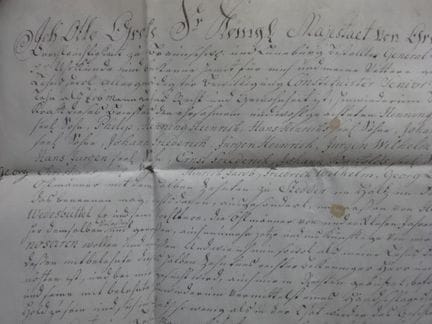 Documents.- Grote, Otto Freiherr (Lieutenant-génér