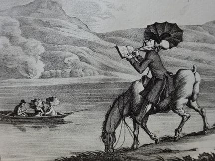 (Combe, W.). Le Don Quichotte romantique, ou Voyag