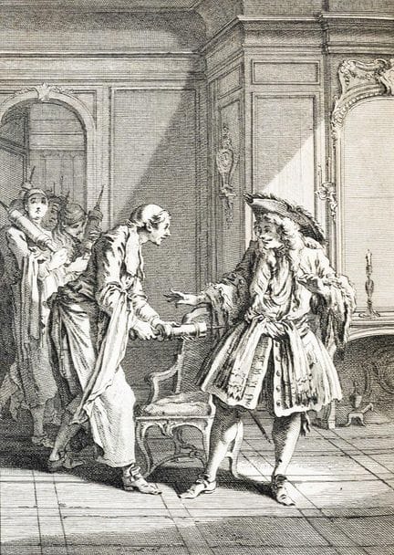Molière, J.B.P. de. Œuvres. Nouvelle édition. 6 vo