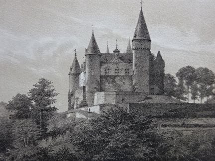 Damseaux, É. de. La Belgique Pittoresque. Les Chât