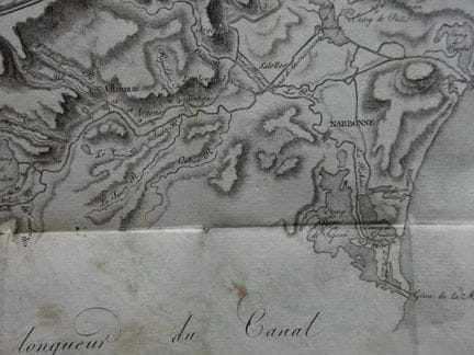 Andréossy, (A.F.). Histoire du Canal du Midi, conn
