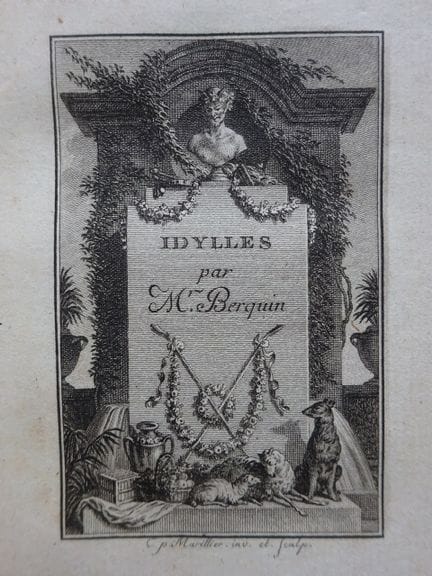Berquin, A. Idylles. 2 parties en 1 vol. (Paris, R