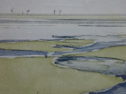 Werkmeister, Wolfgang (Berlin 1941). Sandwatt. Far