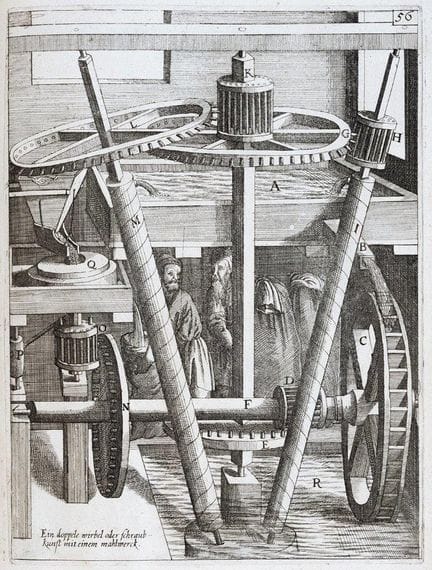 Böckler, GA Theatrum machinarum novum, aquariums e