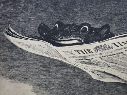Weber, A.P. Britische Bilder. 48 politische Zeichn