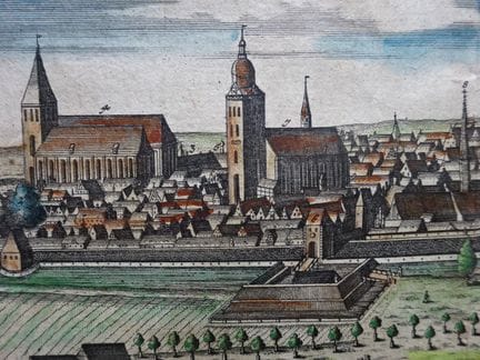 Niedersachsen.- Lüneburgum ad flumen Elmenaw, ex r