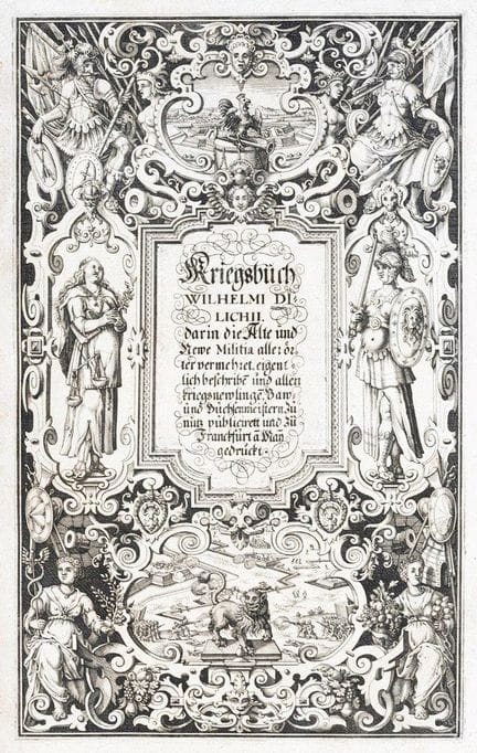 Militaria.- Dilich, W. Fondée et organisée de mani