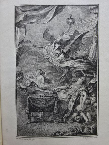 Voltaire. La Henriade. Figures par Eisen. (Titre a