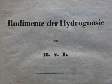 (Rühle von Lilienstern, OA). Rudiments d'hydrognos