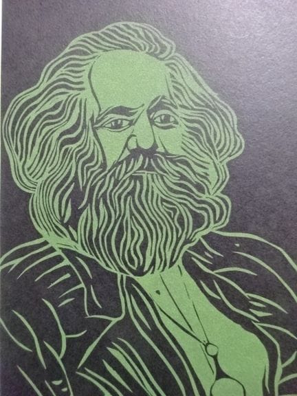 Marx, K. u. F. Engels. Manifestet. Efterskrift af 
