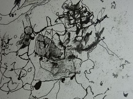Janssen, Horst (Hamburg 1929 - 1995). Ohne Titel (