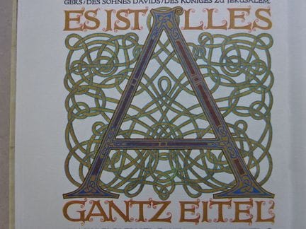 Eyssen, J. Buchkunst in Deutschland. Vom Jugendsti