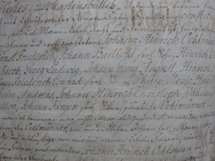 Documents.- Grote, Wilhelm Heinrich (Landdrost ; 1
