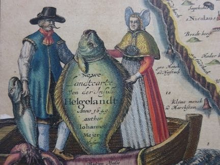 Helgoland.- Helgelandia Ao 1649 / Helgelandt in an