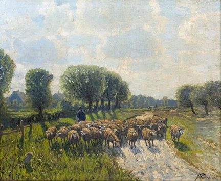 Korwan, Franz (Heinebach 1865 - 1942 Hamburg). Sch