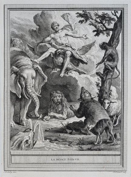 La Fontaine, J. de. Fables choisies. 4 volumes. Pa