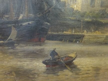Hiller, Heinrich (Berlin 1846 - 1912). Schloss Kro