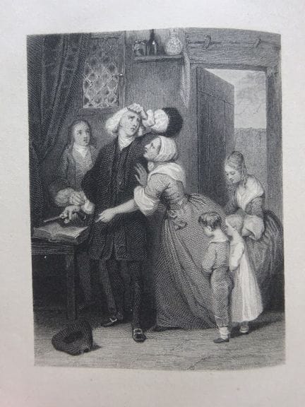 Goldsmith, (O.). Le vicaire de Wakefield. Traduit 