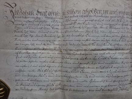Documents.- Grote, Johann (Colonel « Colonel de St
