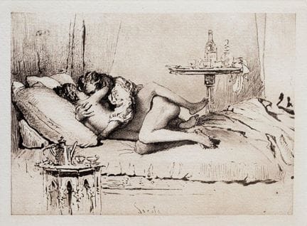 Zichy, Mv. L'Amour. Quarante Dessins. Leipzig, 191
