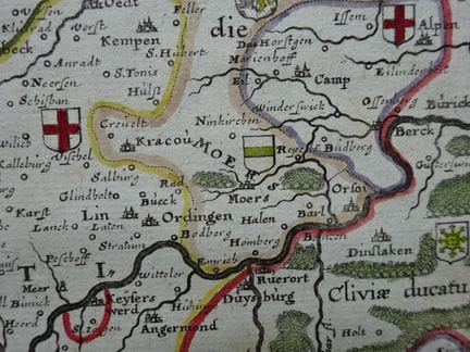 Köln.- Coloniensis Archiepiscopatus. Altkolor. Kup