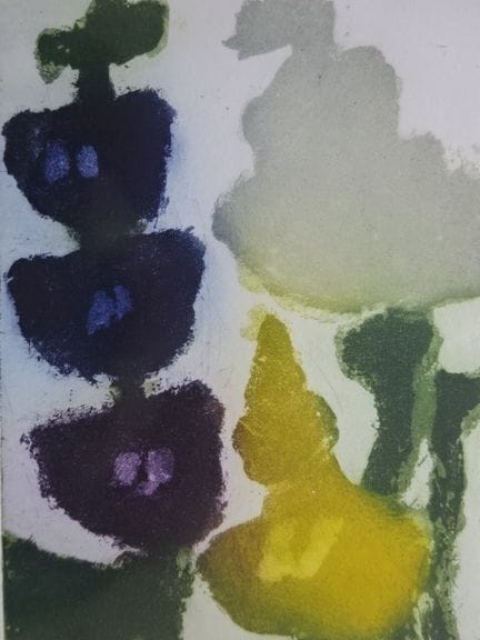 Fußmann, Klaus (Velbert 1938). Blaue, gelbe und we