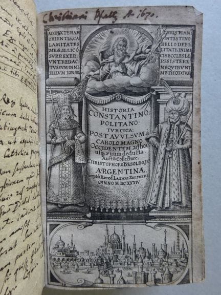 Besold, C. Historia Constantinopolitano-Turcica. P