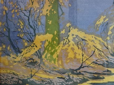 Droege, Oscar (Hamburg 1898 - 1983). Herbstliches 